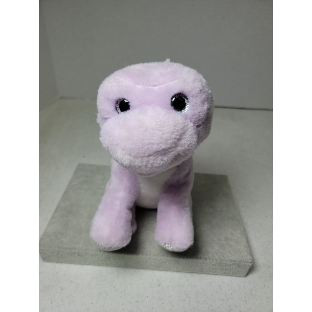 Frankford Purple Dinosaur Plush Stuffed Animal Beans  Dino Toy 6.5 Inches